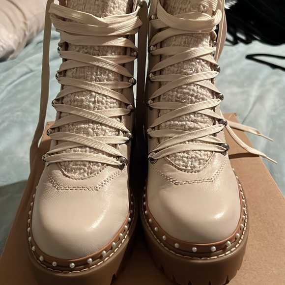 New Steve Madden Rainier boots bone color size 9 - Picture 3 of 6